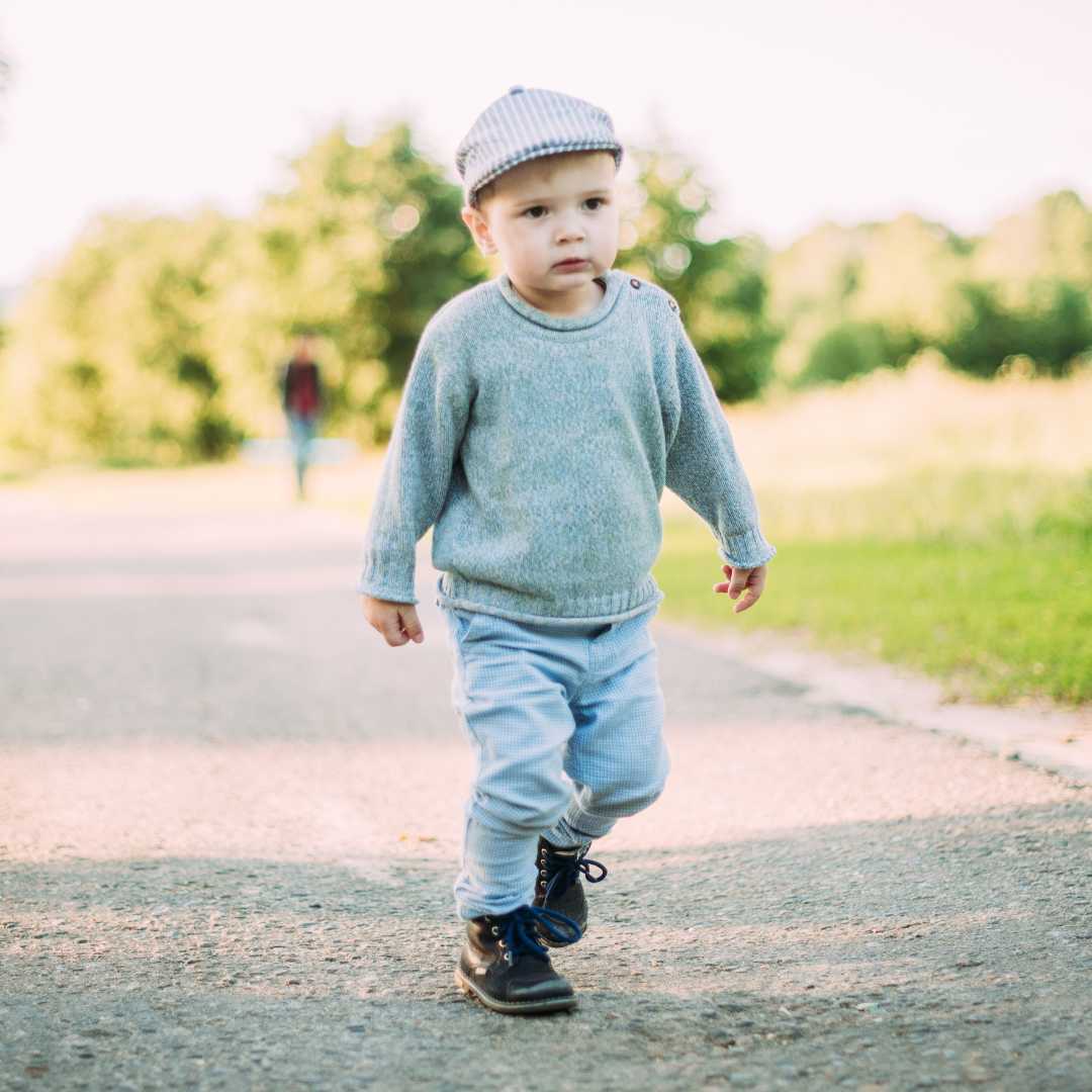 Innenrotationsgang bei Kindern